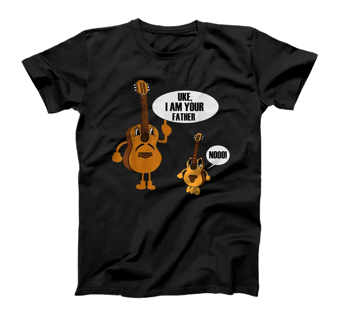 Uke I Am Your Father Ukulele Guitar Funny Father's Day Gift T-Shirt