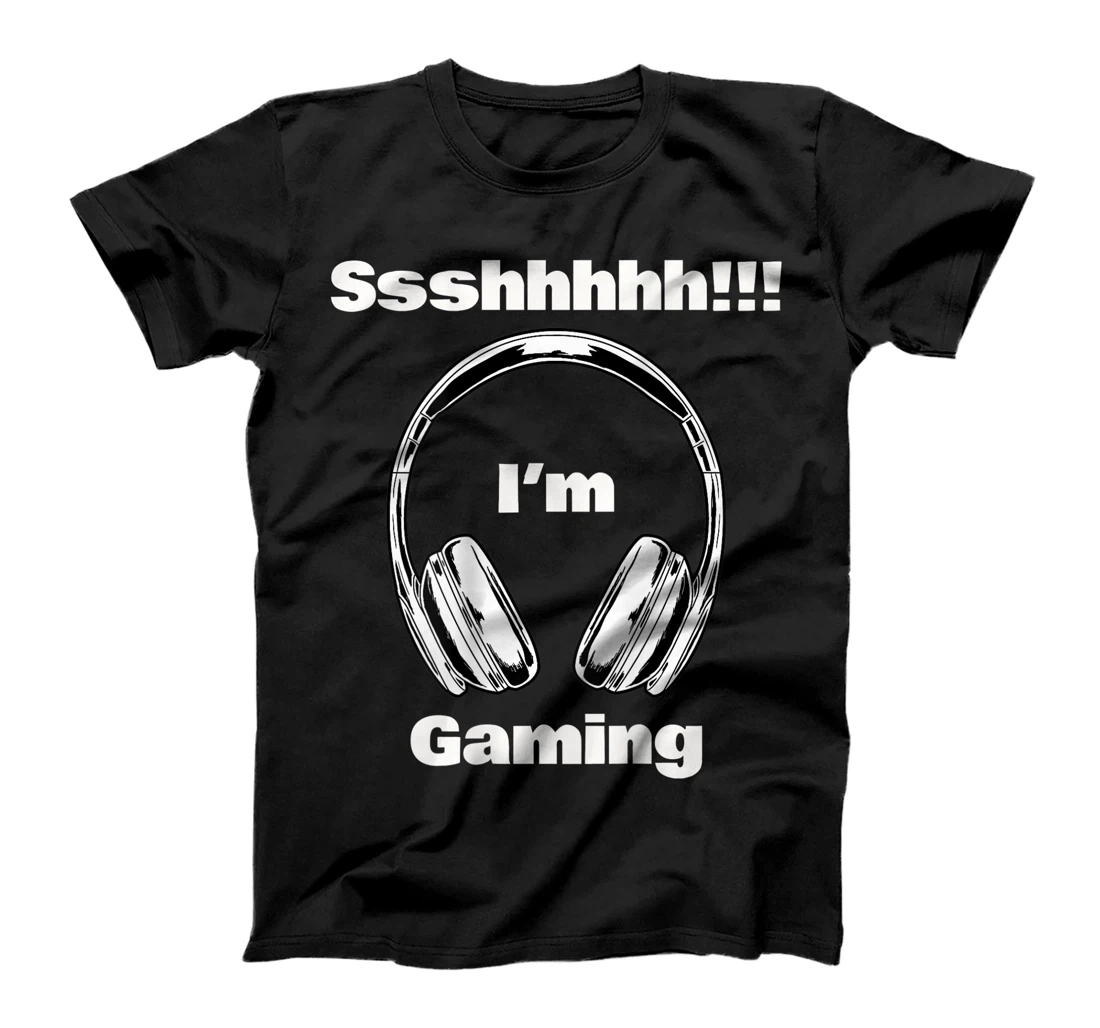 Funny Gamer Gift - I'm Gaming Don't Disturb Me T-Shirt