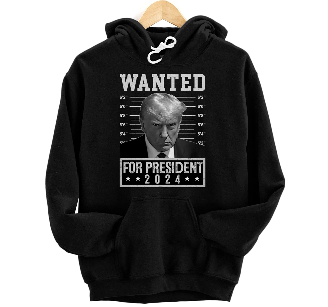 Trump Mugshot Hoodie Trump 2024 Pullover Hoodie