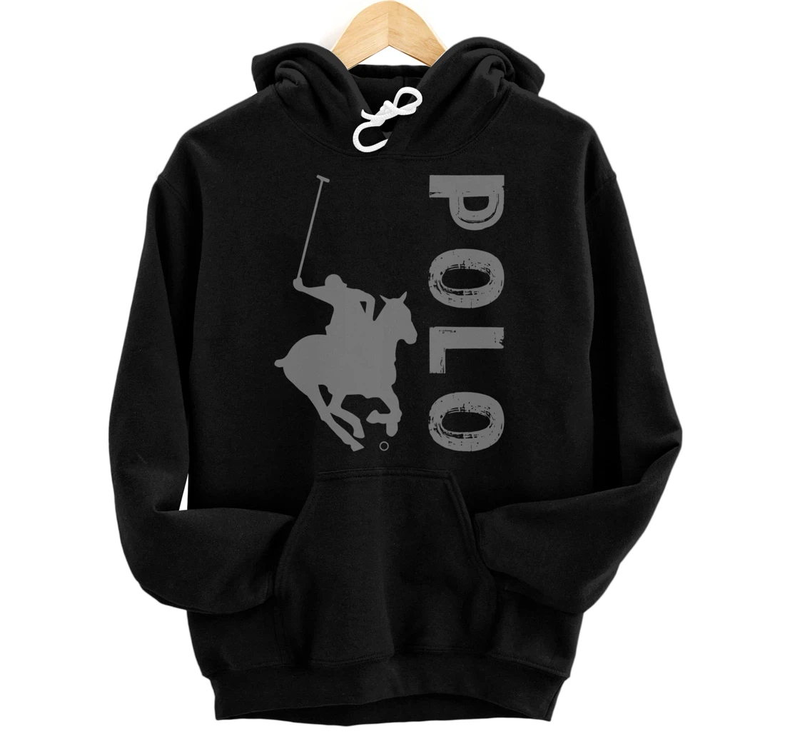 Sports Polo Pullover Hoodie