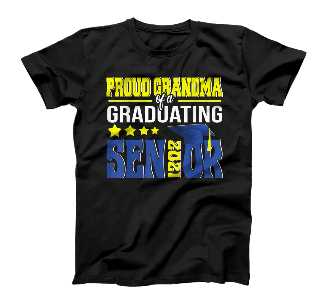 Proud Grandma Of A Graduating Senior 2021 Funny Graduation T-Shirt