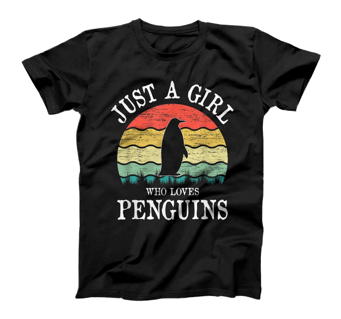 Just A Girl Who Loves Penguins T-Shirt