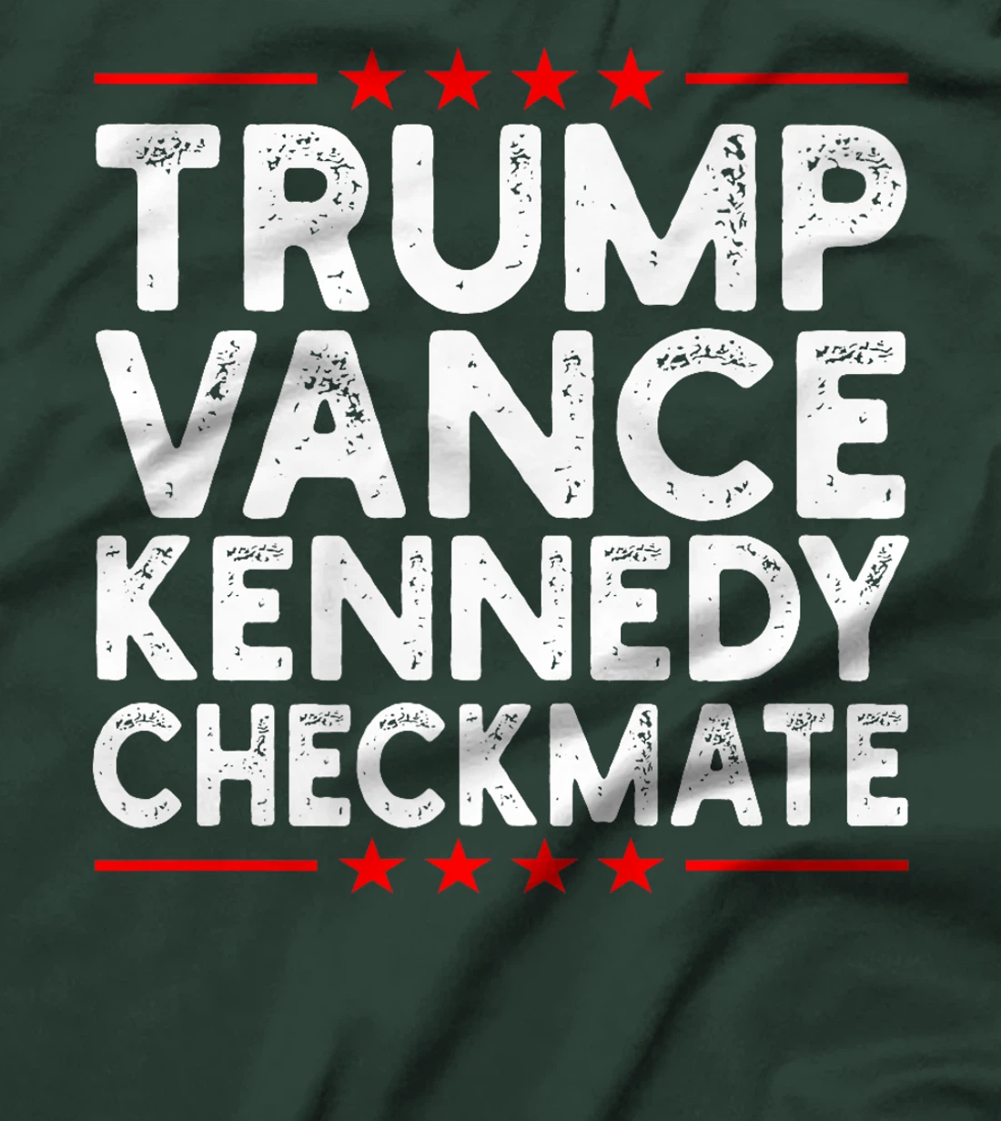 Trump Vance Kennedy Checkmate 2024 Presidential Campaign Premium T-Shirt