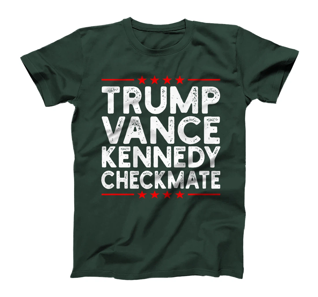 Trump Vance Kennedy Checkmate 2024 Presidential Campaign Premium T-Shirt