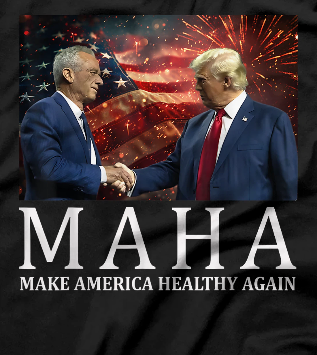 Maha Make America Healthy 2024 Vote For Trump And Kennedy T-Shirt