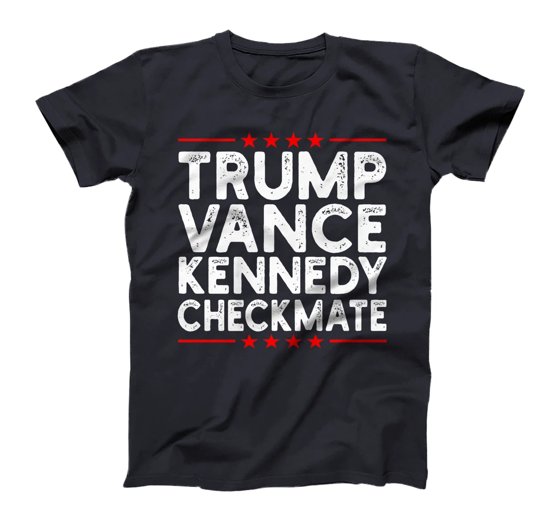 Trump Vance Kennedy Checkmate 2024 Presidential Campaign Premium T-Shirt