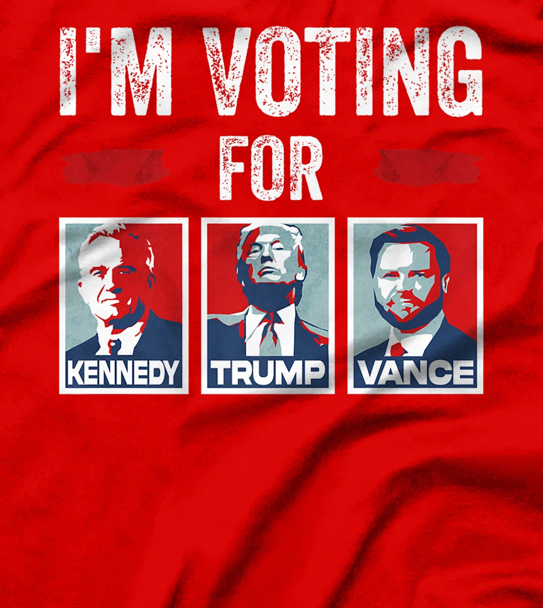 I'm Voting For Trump Vance Kennedy 2024 Premium T-Shirt