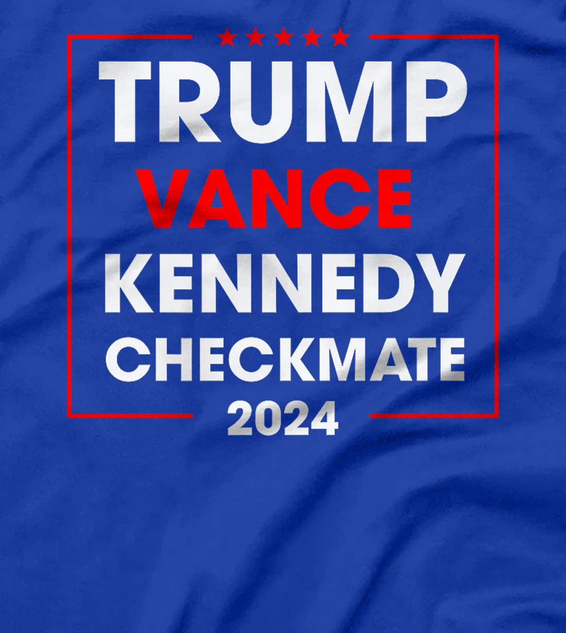 Trump Vance Kennedy Checkmate 2024 Election Republican Premium T-Shirt