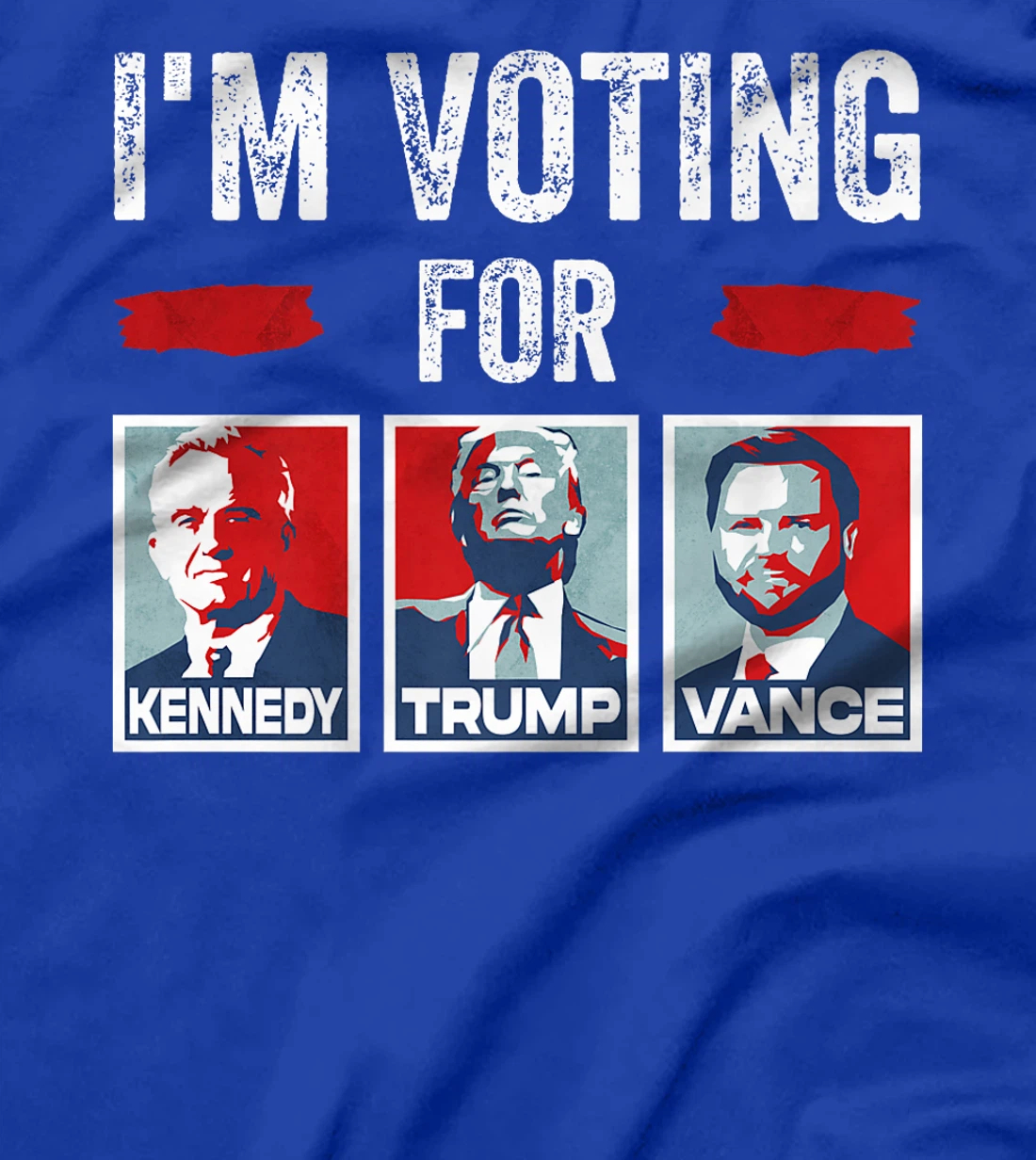 I'm Voting For Trump Vance Kennedy 2024 Premium T-Shirt