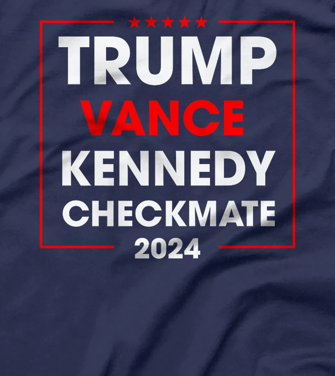 Trump Vance Kennedy Checkmate 2024 Election Republican Premium T-Shirt