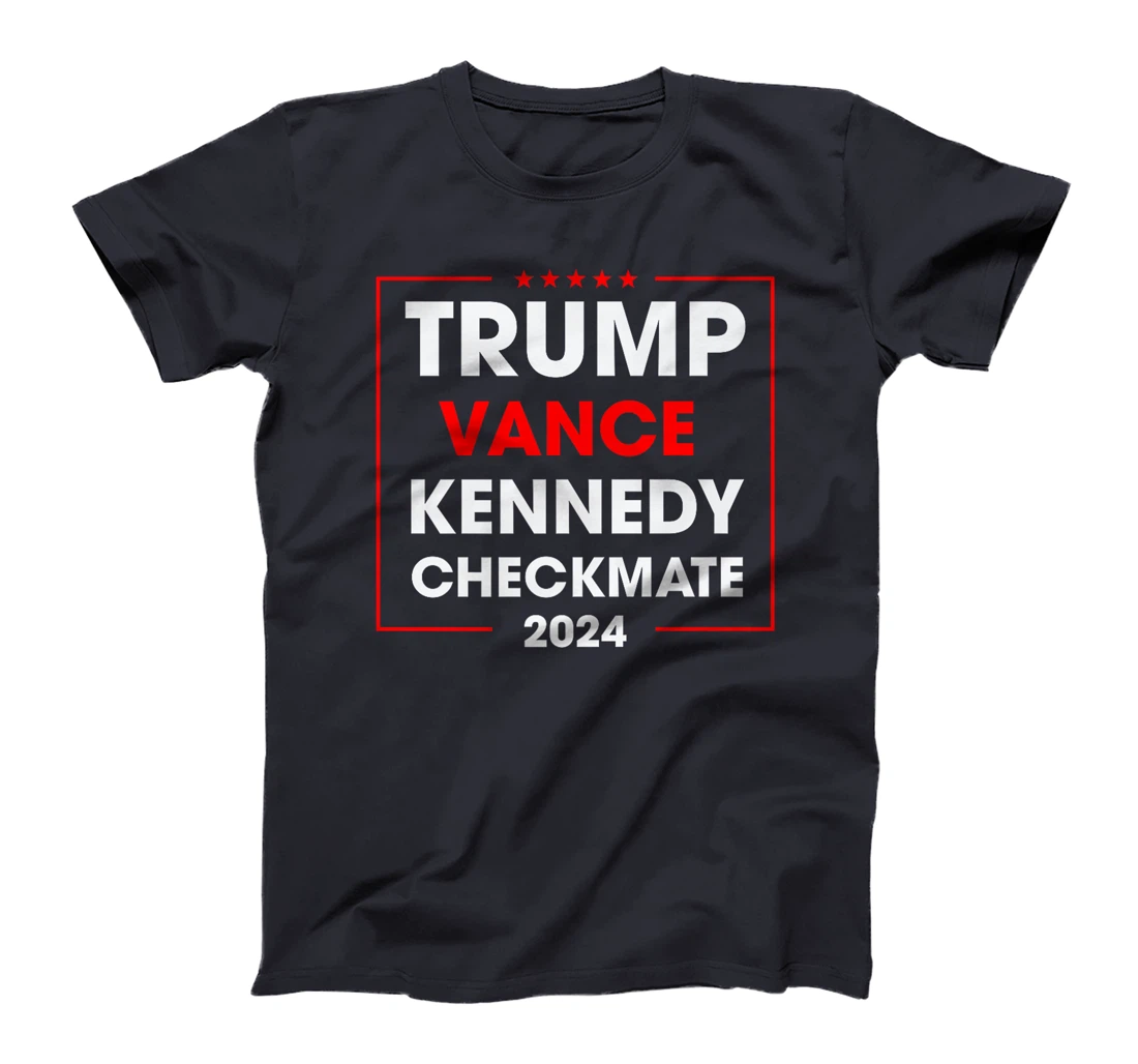 Trump Vance Kennedy Checkmate 2024 Election Republican Premium T-Shirt