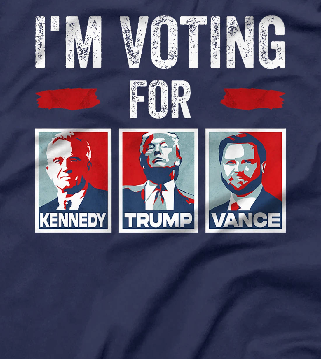 I'm Voting For Trump Vance Kennedy 2024 Premium T-Shirt