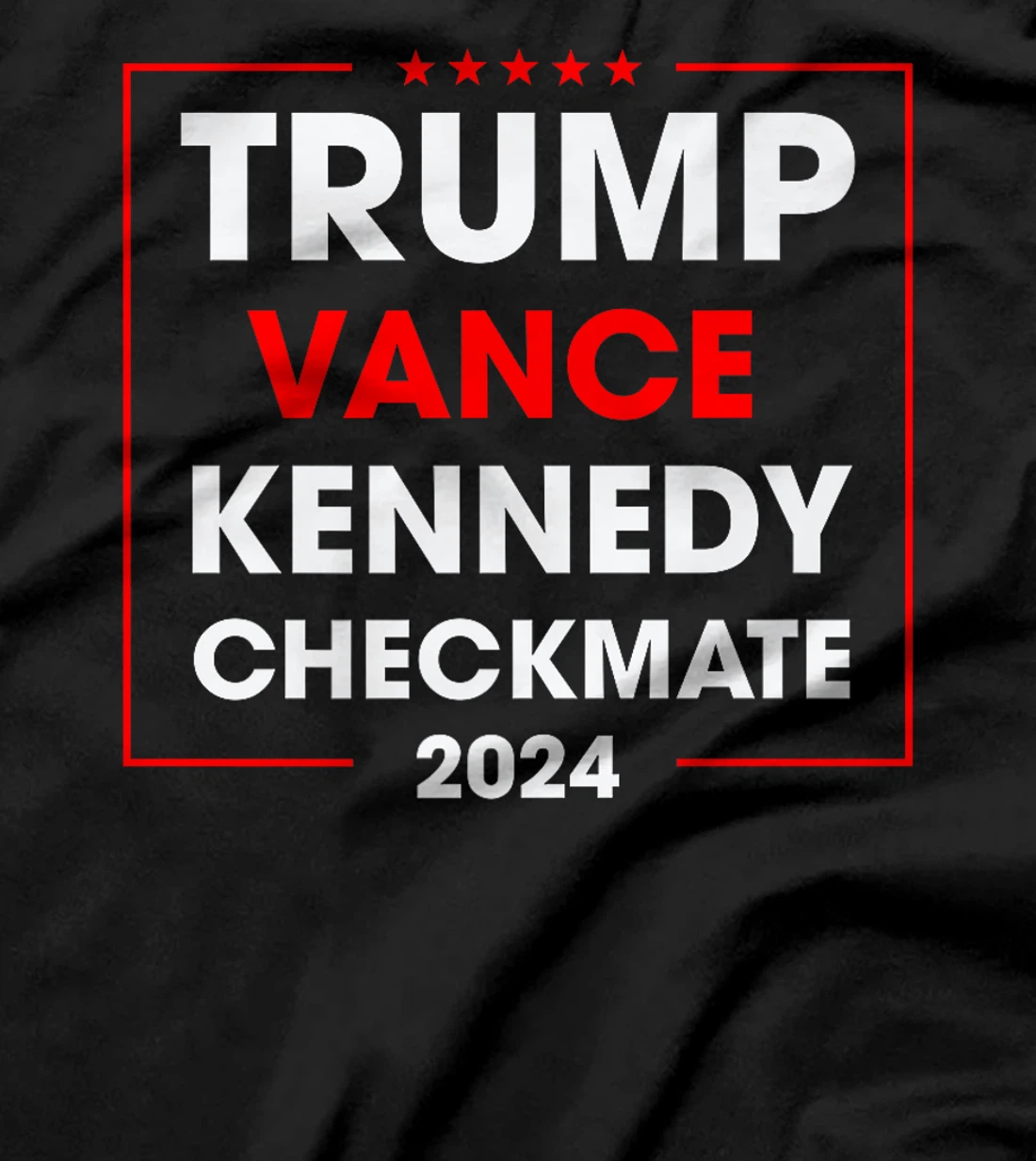 Trump Vance Kennedy Checkmate 2024 Election Republican Premium T-Shirt