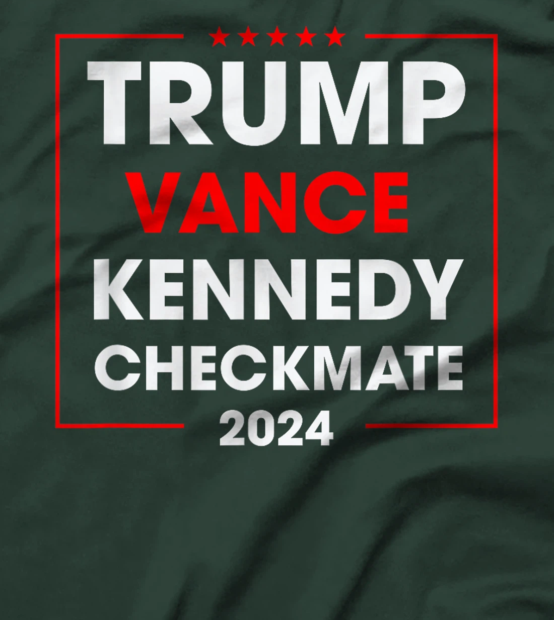 Trump Vance Kennedy Checkmate 2024 Election Republican T-Shirt