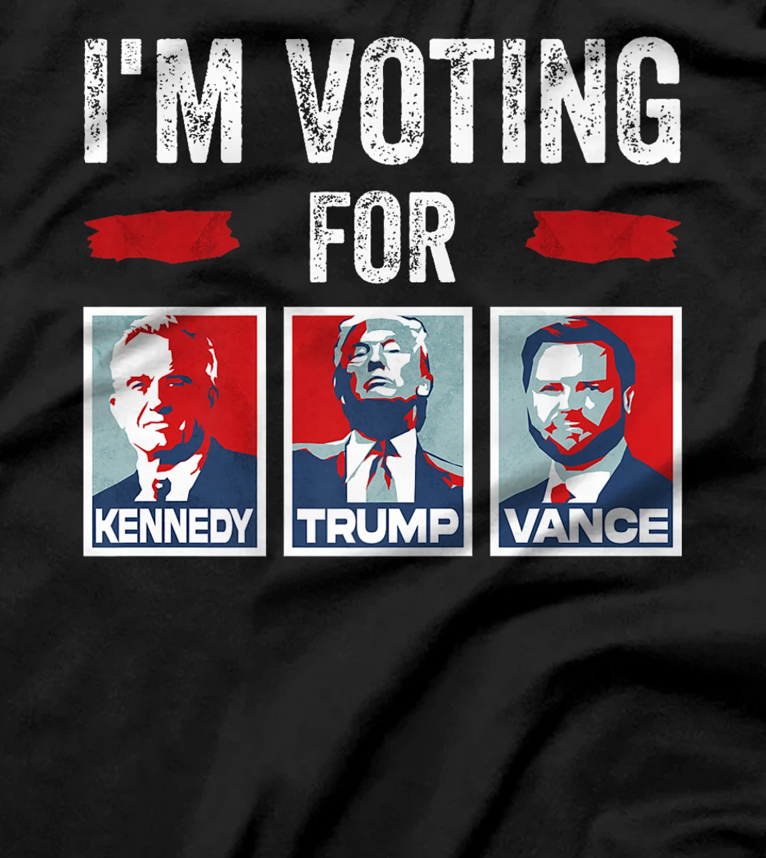 I'm Voting For Trump Vance Kennedy 2024 Premium T-Shirt