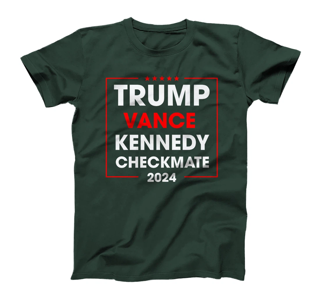 Trump Vance Kennedy Checkmate 2024 Election Republican Premium T-Shirt