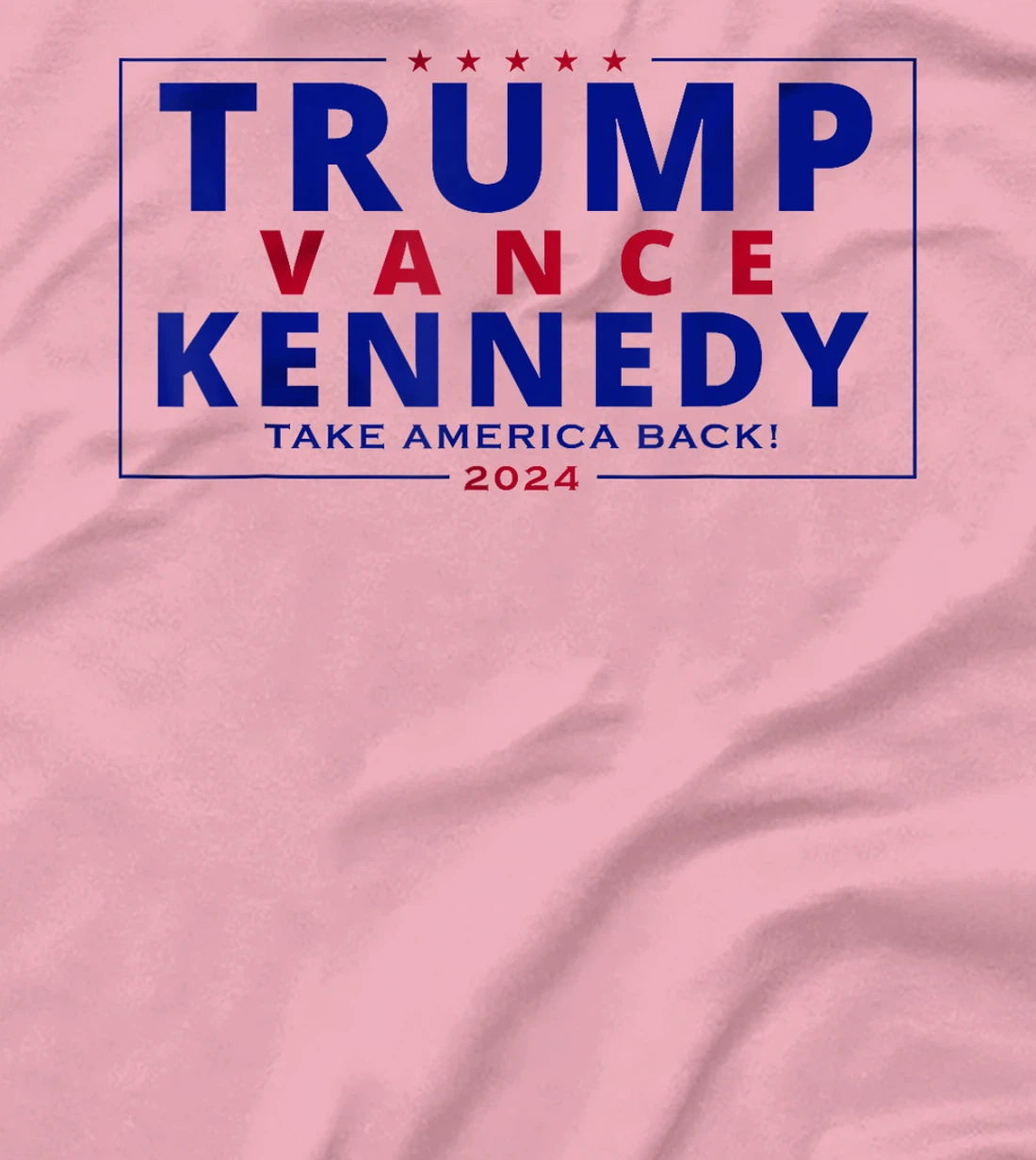Trump Vance Kennedy take America back again T-Shirt
