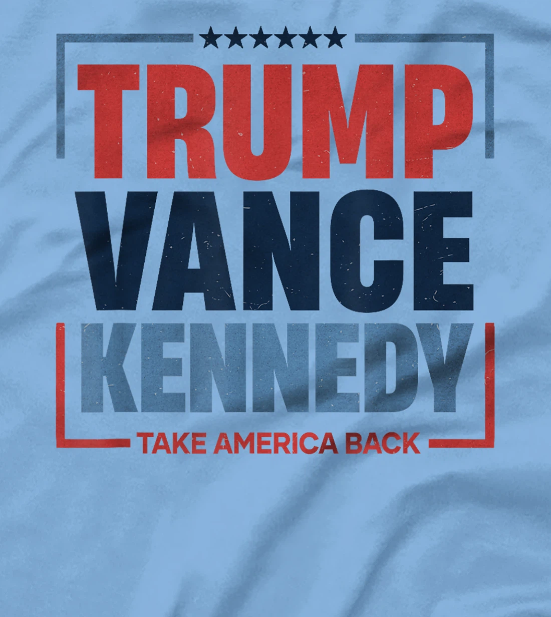 Trump Vance Kennedy take America back again T-Shirt