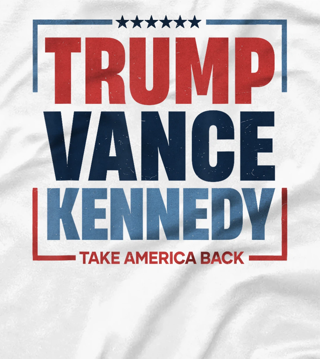 Trump Vance Kennedy take America back again T-Shirt