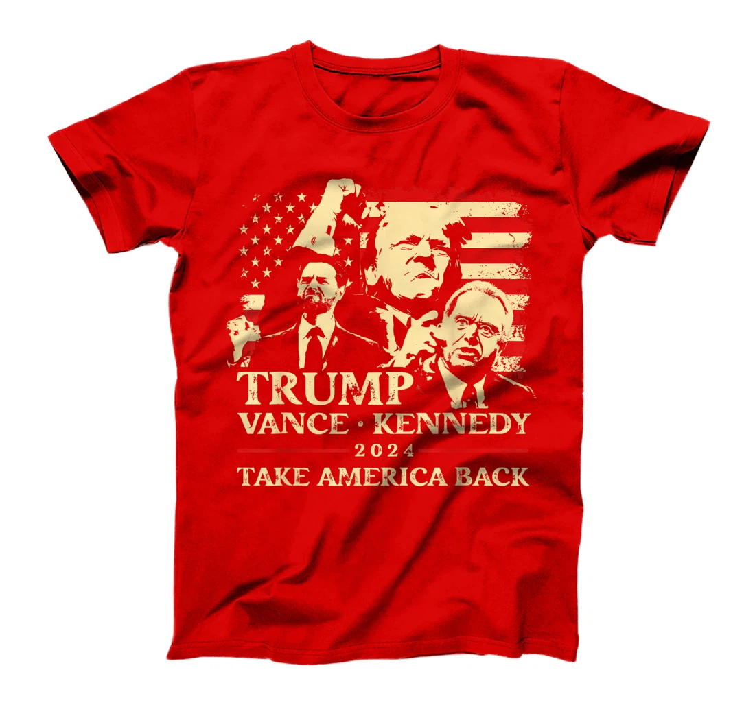 Trump Vance Kennedy Take America Back Republican Felon Trump T-Shirt