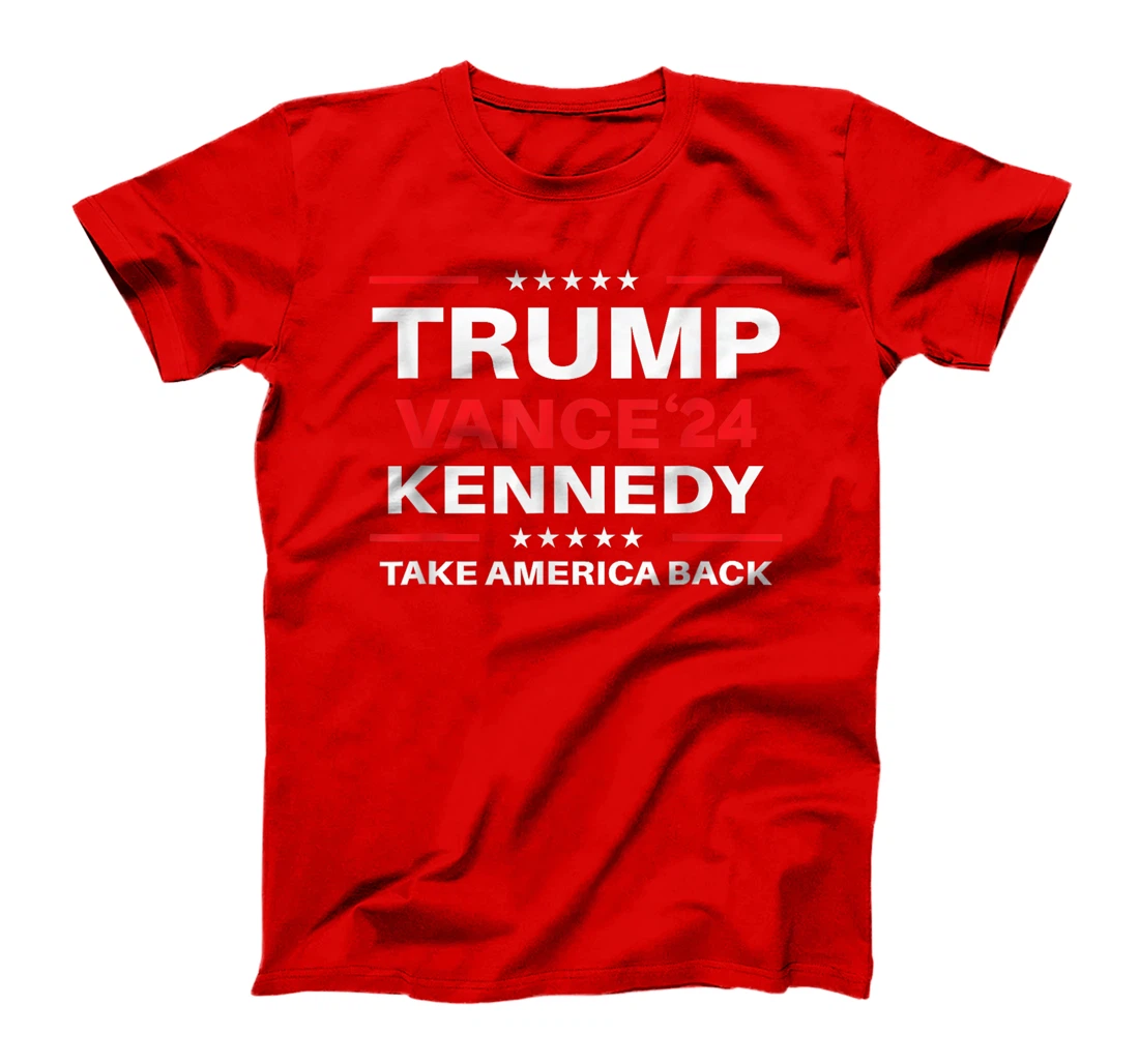 Trump Vance Kennedy 2024 take America back again T-Shirt