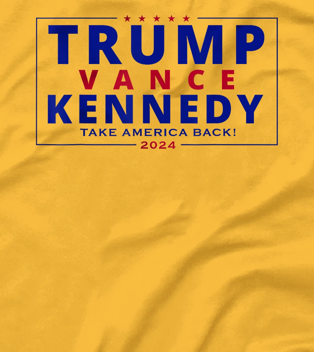 Trump Vance Kennedy take America back again T-Shirt