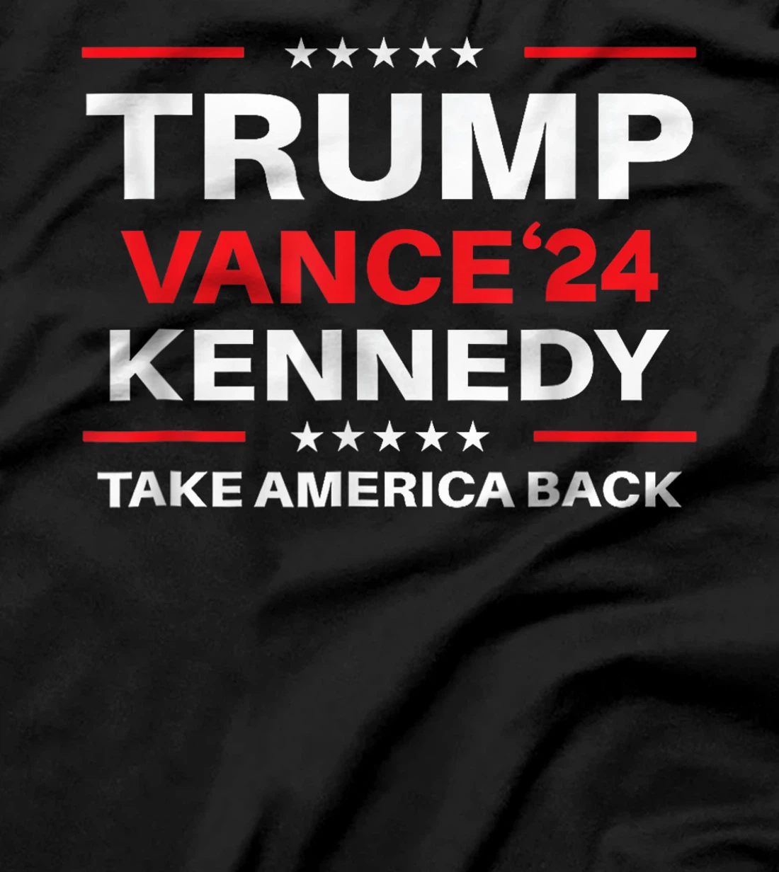 Trump Vance Kennedy 2024 take America back again T-Shirt