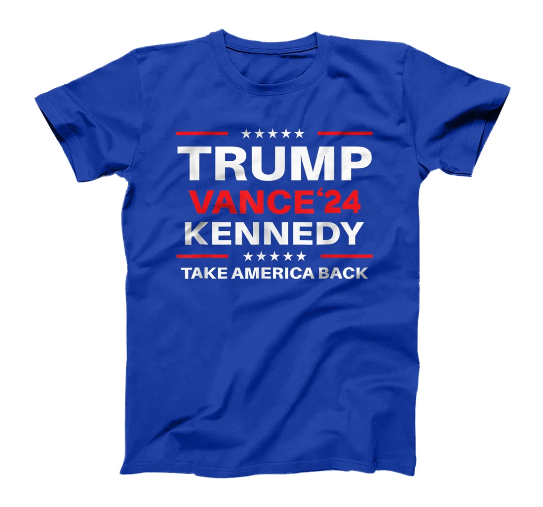 Trump Vance Kennedy 2024 take America back again T-Shirt