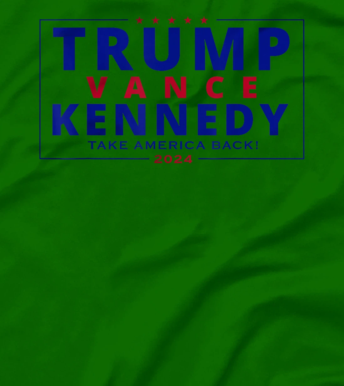 Trump Vance Kennedy take America back again T-Shirt