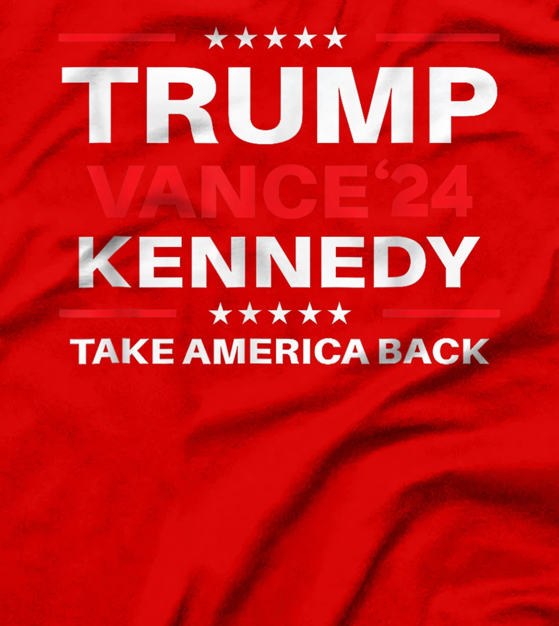 Trump Vance Kennedy 2024 take America back again T-Shirt