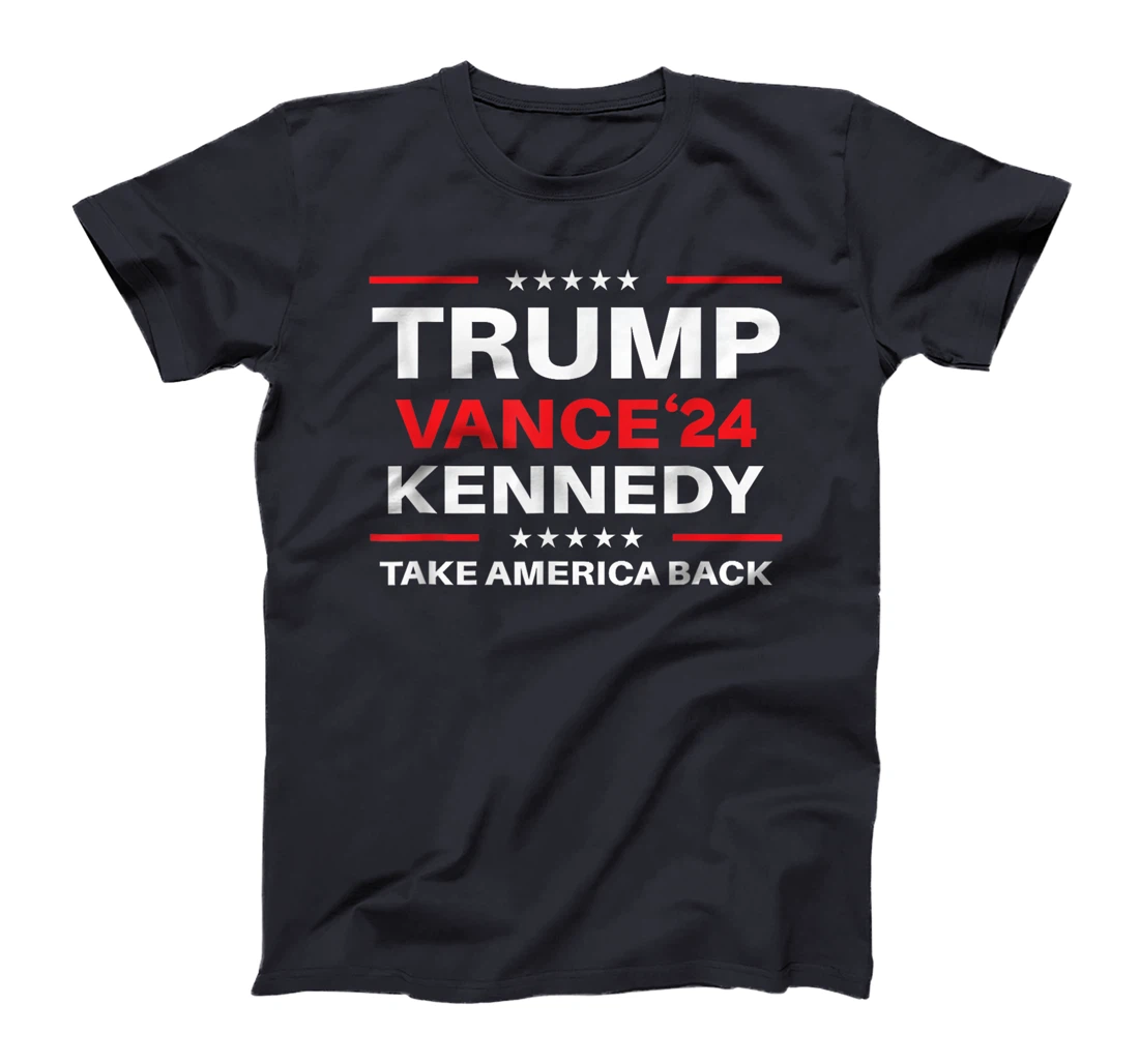 Trump Vance Kennedy 2024 take America back again T-Shirt