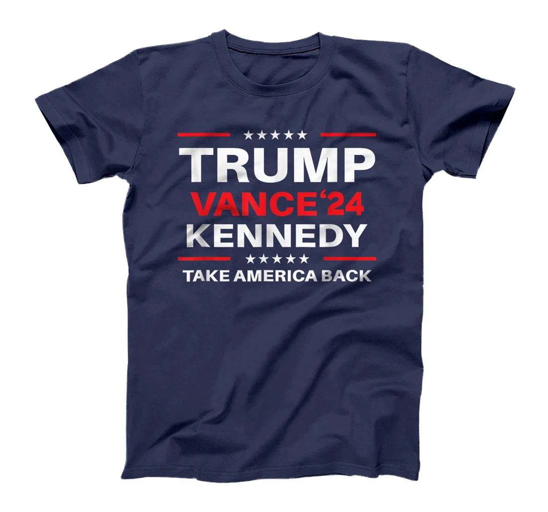 Trump Vance Kennedy 2024 take America back again T-Shirt
