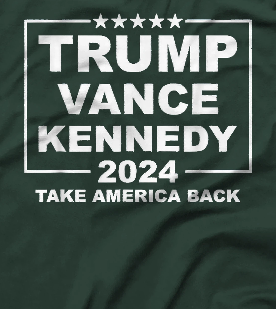Trump Vance Kennedy take America back again T-Shirt