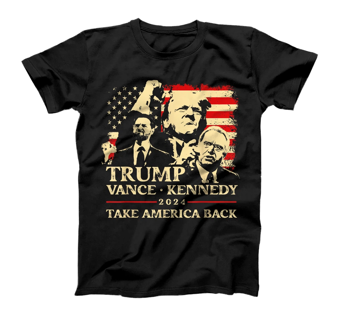 Trump Vance Kennedy Take America Back Republican Felon Trump T-Shirt