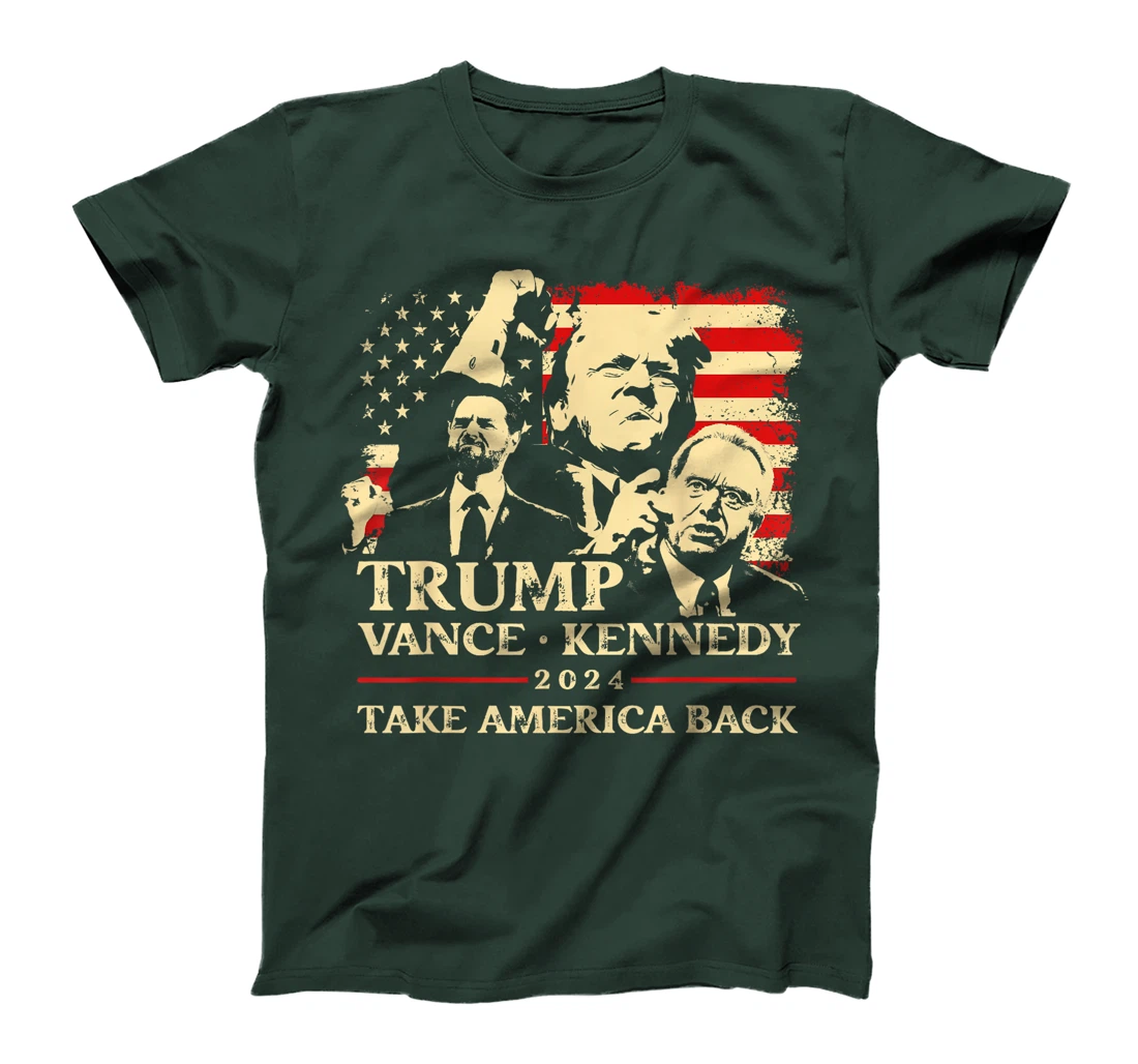 Trump Vance Kennedy Take America Back Republican Felon Trump T-Shirt
