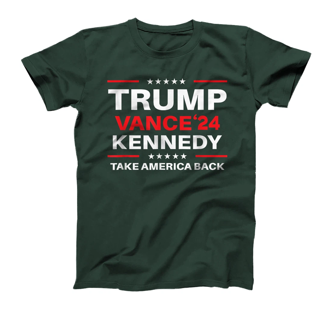 Trump Vance Kennedy 2024 take America back again T-Shirt