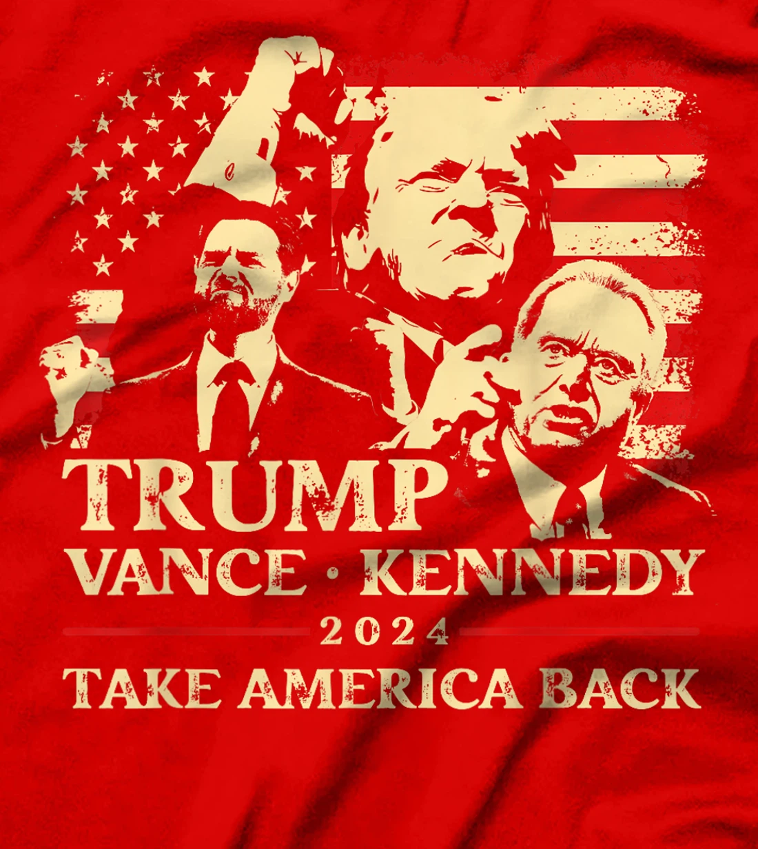 Trump Vance Kennedy Take America Back Republican Felon Trump T-Shirt