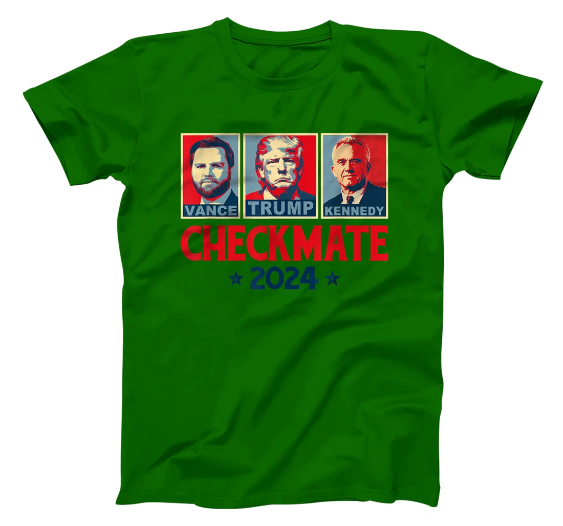 Trump Vance Kennedy Checkmate 2024 Election Republican T-Shirt