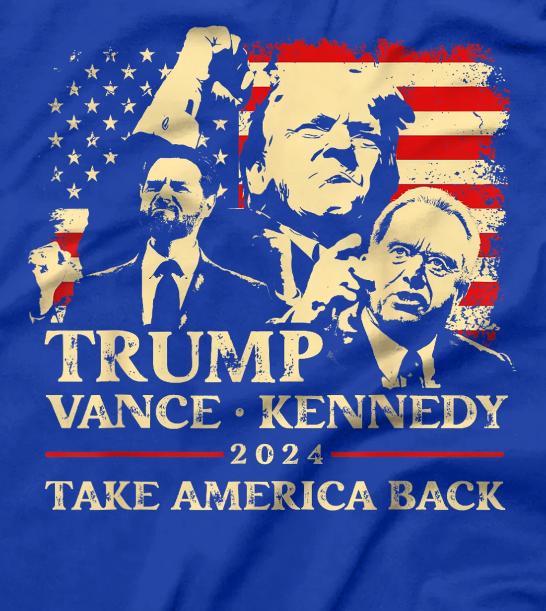 Trump Vance Kennedy Take America Back Republican Felon Trump T-Shirt