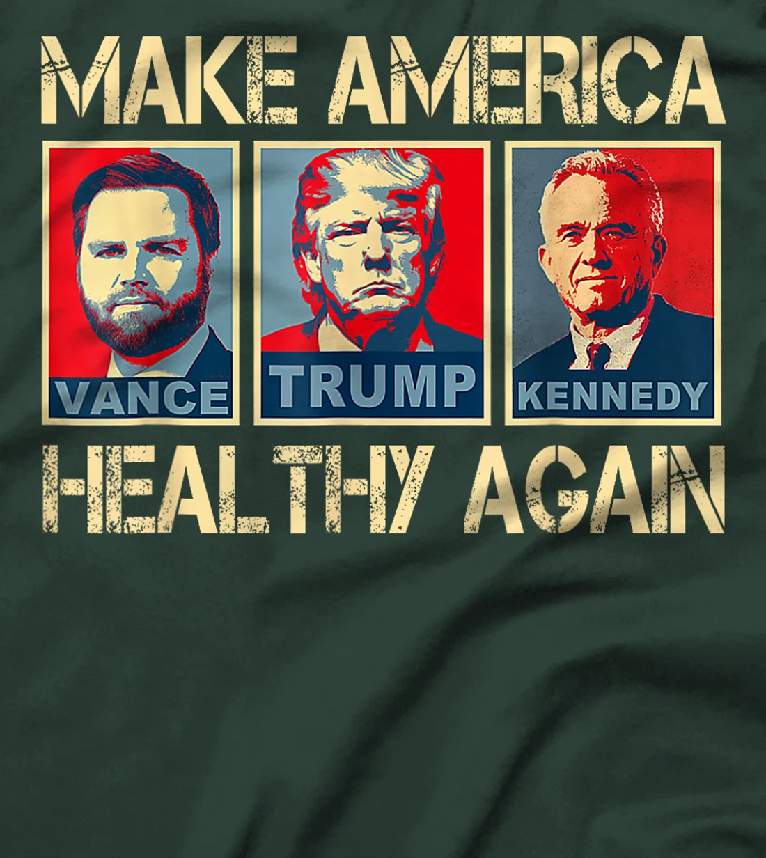 Make America Healthy Again Trump Kennedy 2024 T-Shirt