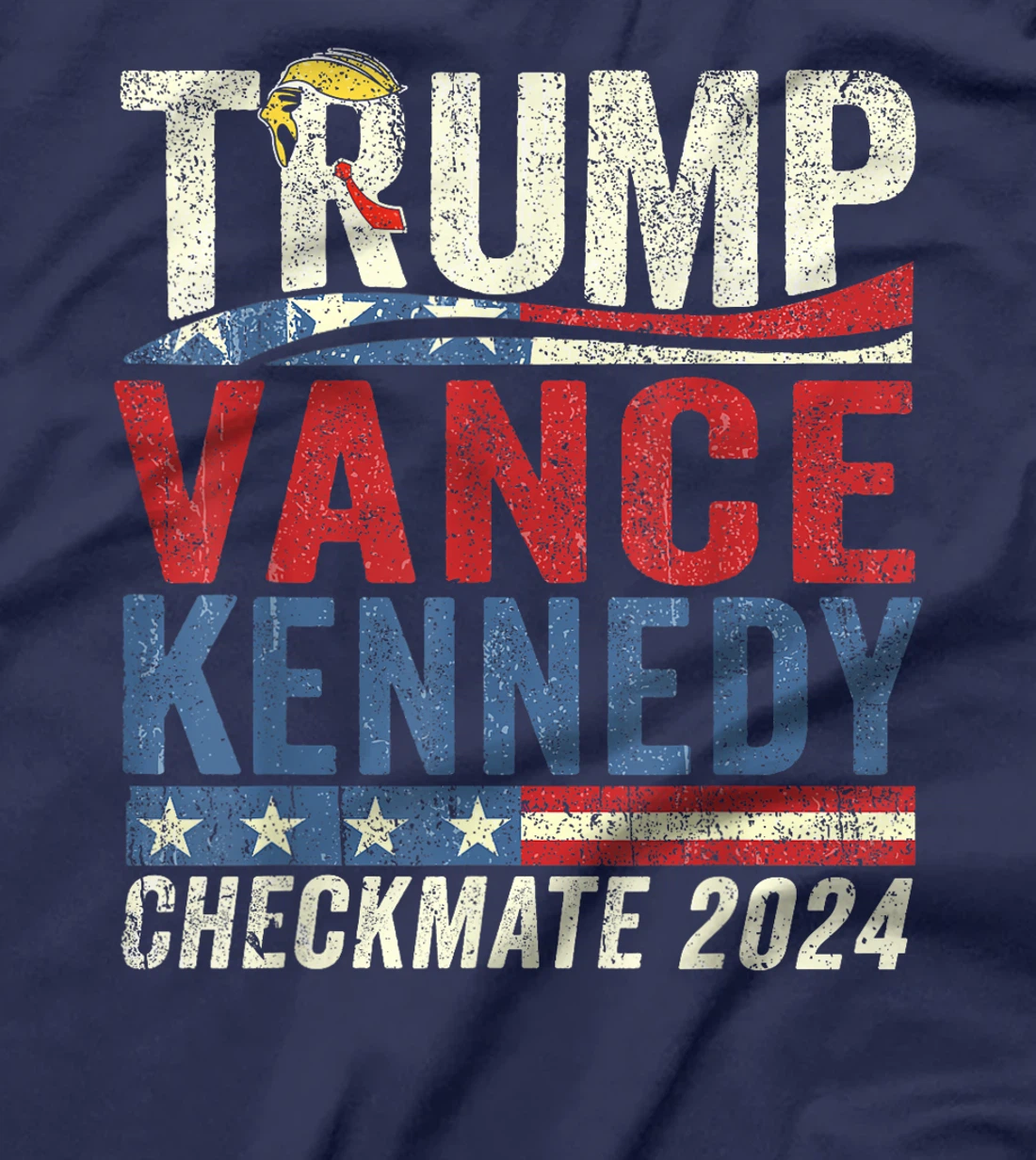 Trump Vance Kennedy Checkmate 2024 Election Republican T-Shirt