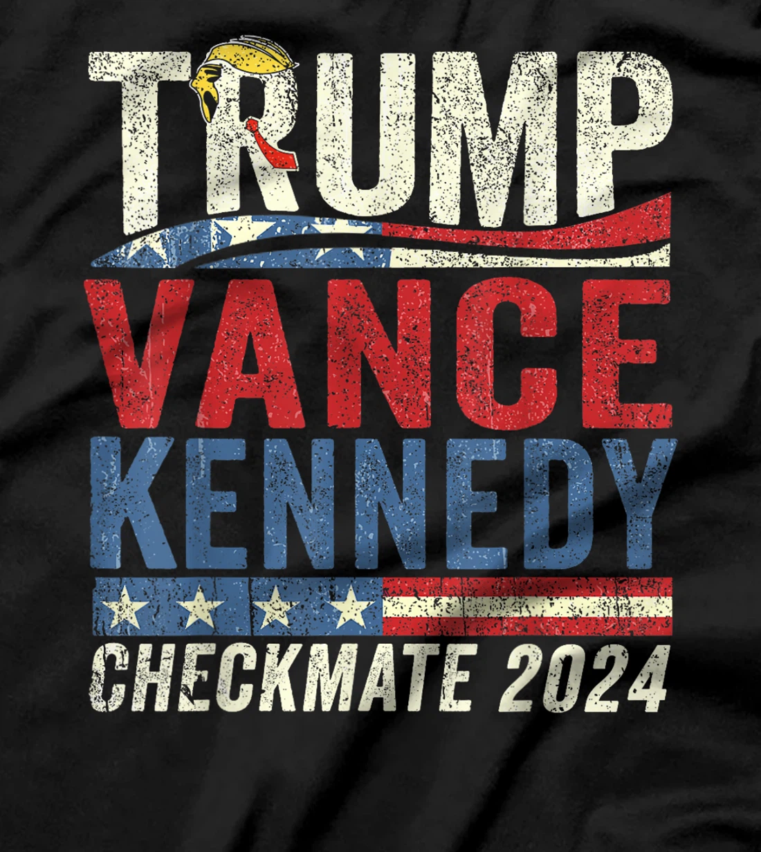 Trump Vance Kennedy Checkmate 2024 Election Republican T-Shirt