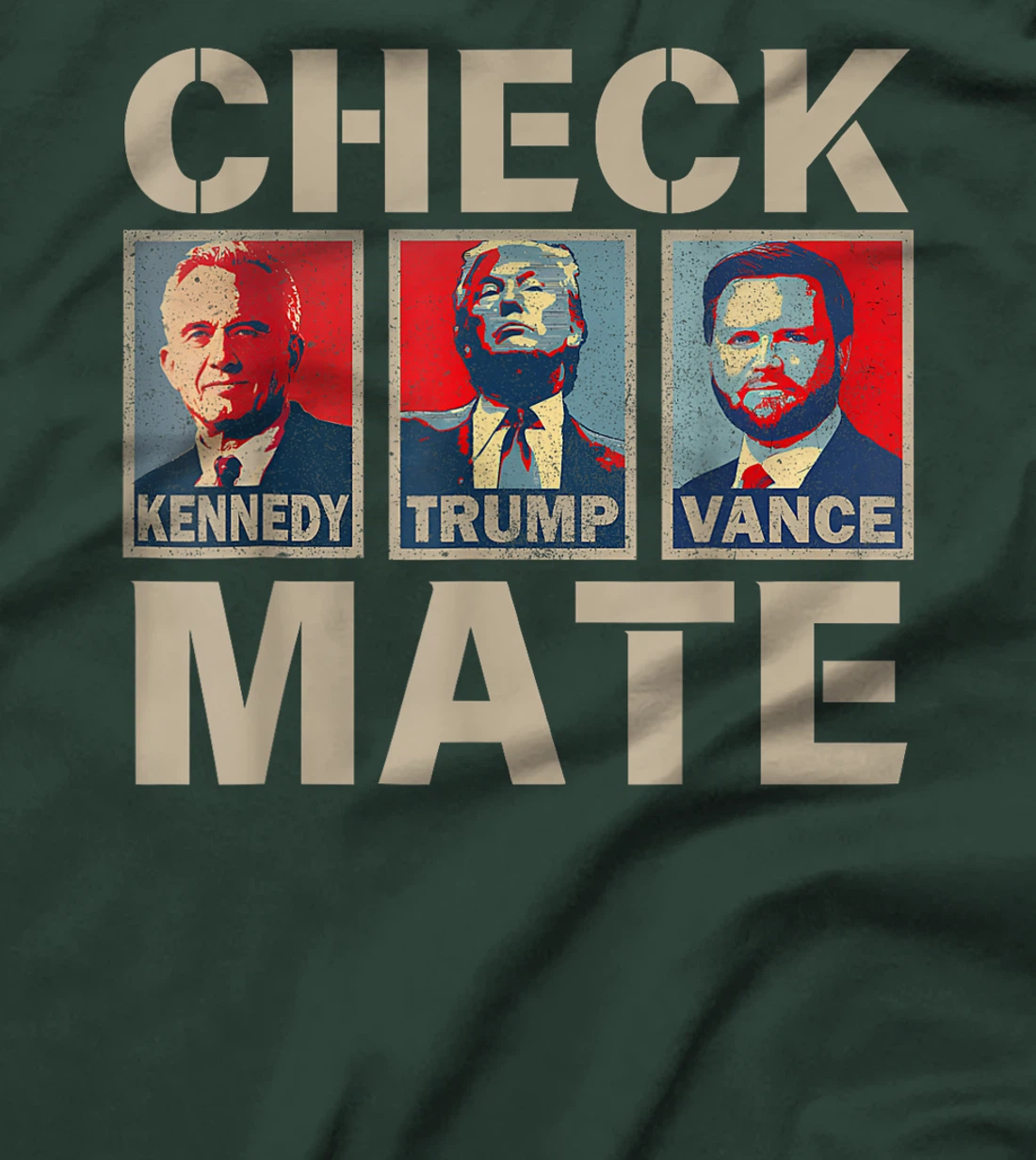 Trump Vance Kennedy Checkmate 2024 Election Republican T-Shirt