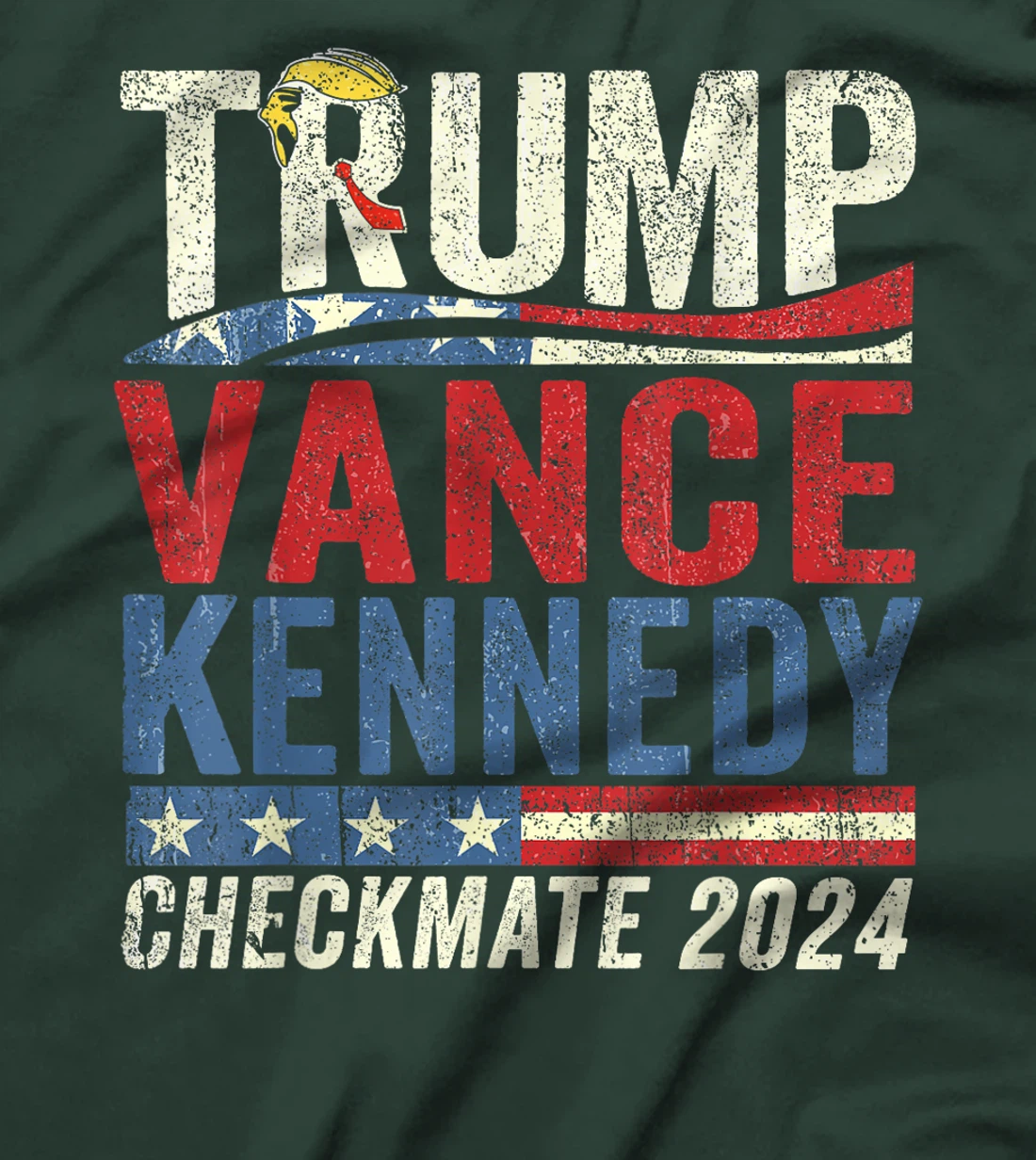 Trump Vance Kennedy Checkmate 2024 Election Republican T-Shirt