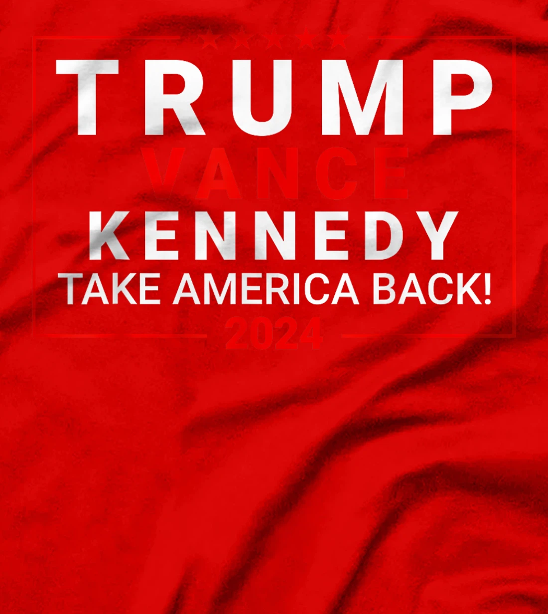 Trump Vance Kennedy take America back again T-Shirt