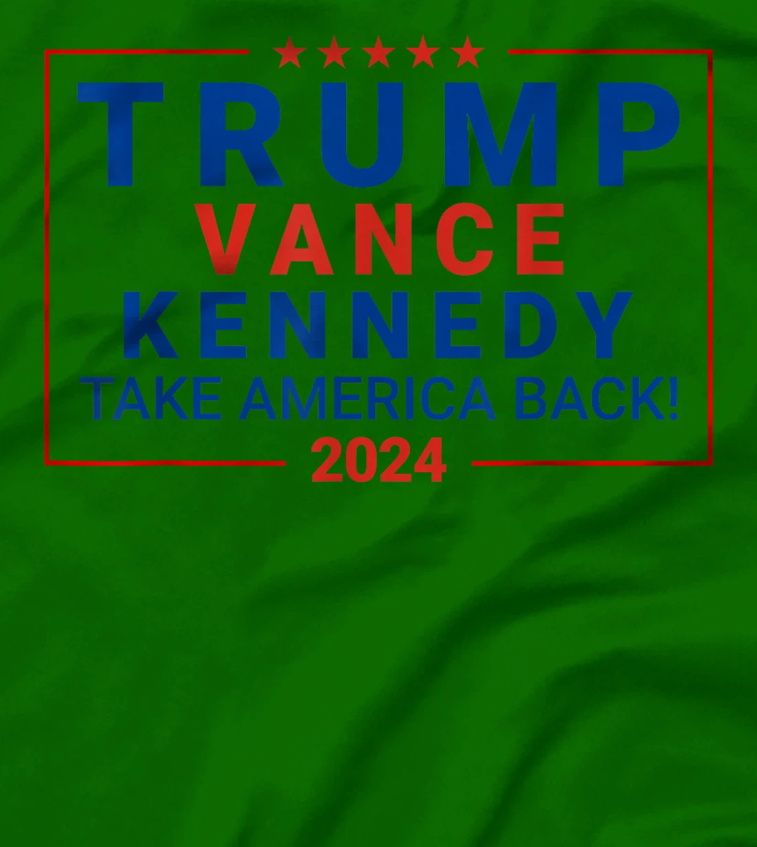 Trump Vance Kennedy take America back again T-Shirt