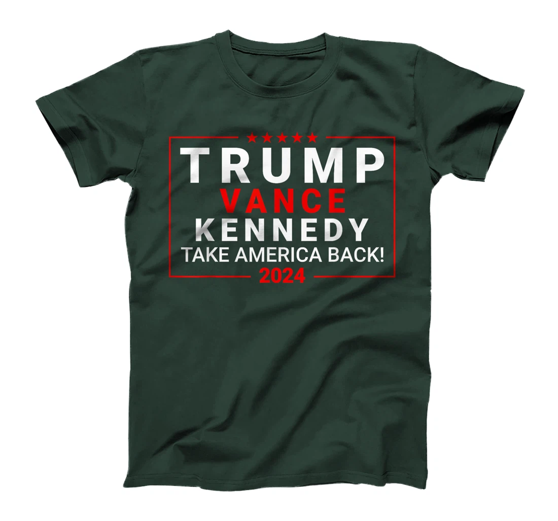 Trump Vance Kennedy take America back again T-Shirt