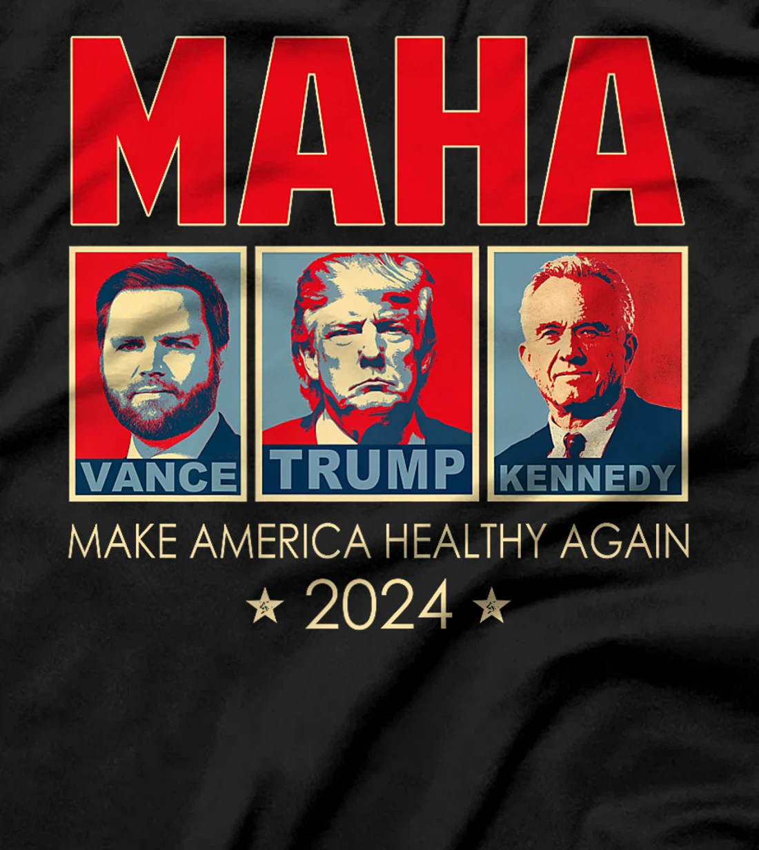 Trump Vance Kennedy 2024 MAHA Make America Healthy Again Premium T-Shirt