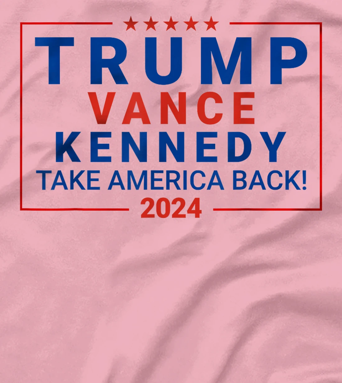 Trump Vance Kennedy take America back again T-Shirt
