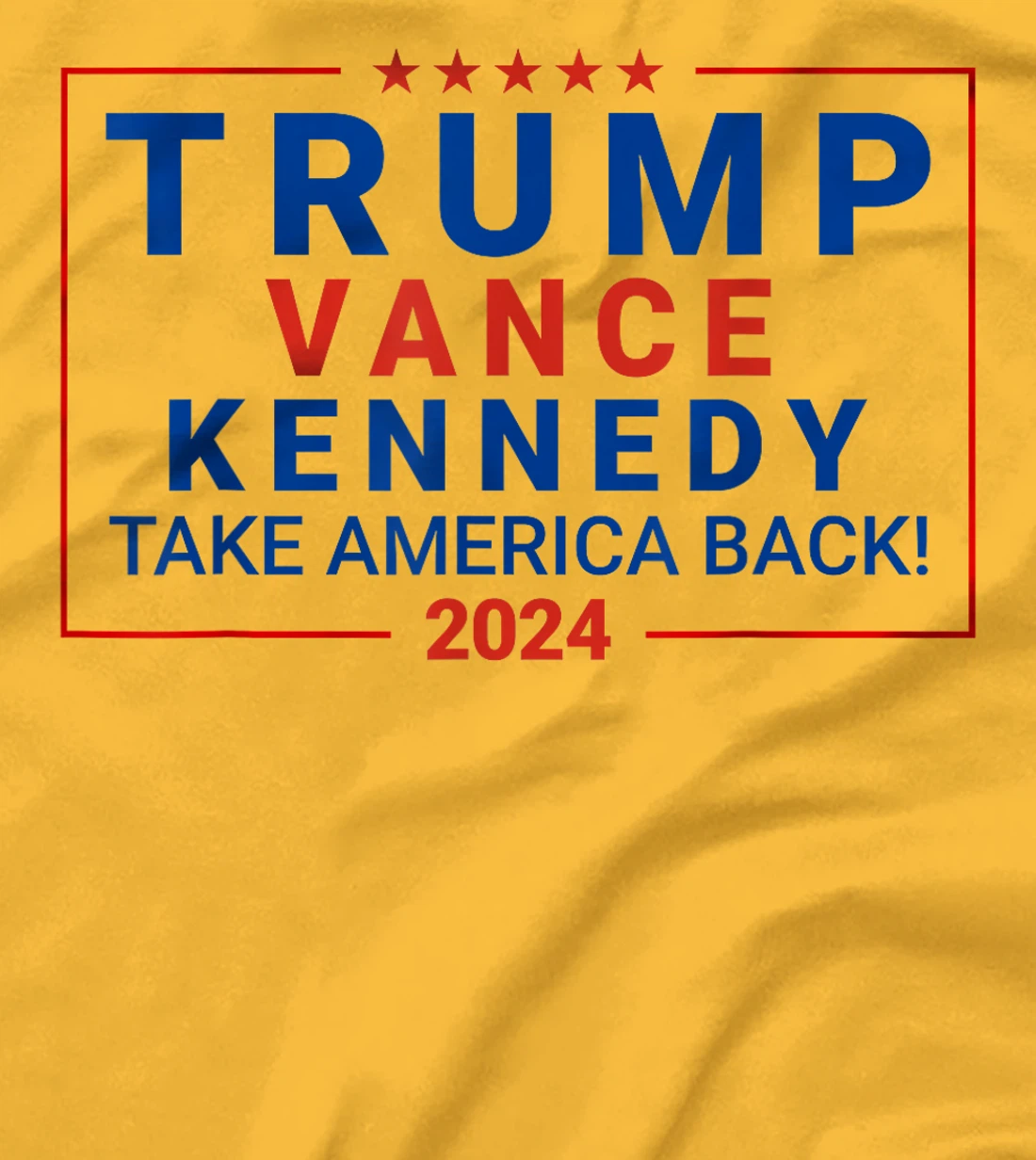 Trump Vance Kennedy take America back again T-Shirt